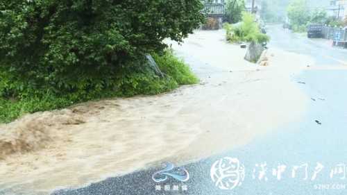強(qiáng)降雨導(dǎo)致略陽縣部分鄉(xiāng)鎮(zhèn)山體塌方道路受損！