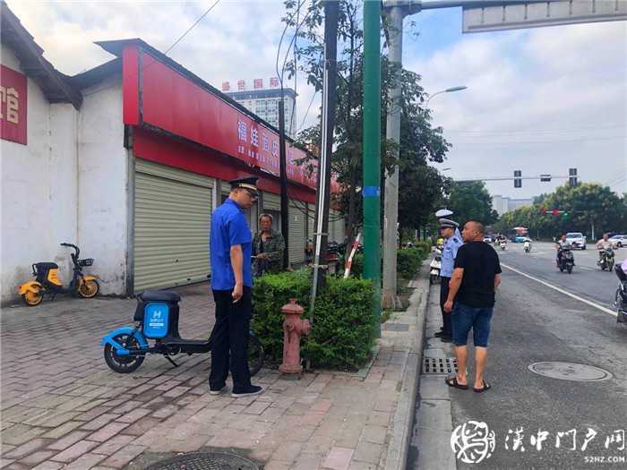 漢臺區(qū)東關(guān)街道辦事處遷移新橋馬路勞務(wù)市場，告別安全隱患