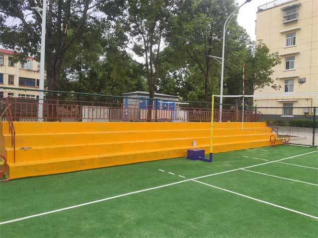 漢臺區老君鎮首個氣排球運動場建成并投入使用