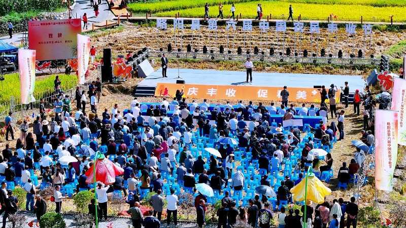 慶豐收，促和美|略陽縣第六屆中國農民豐收節開幕
