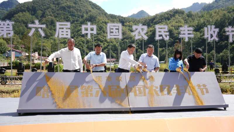 慶豐收，促和美|略陽縣第六屆中國農民豐收節開幕