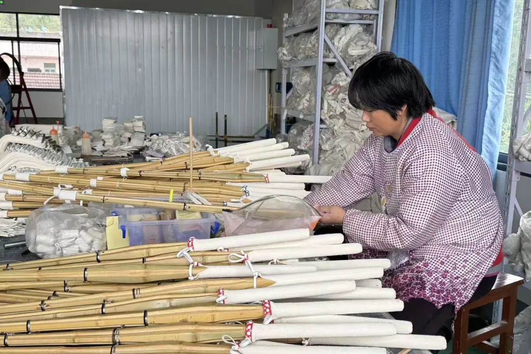 占全球市場份額25%！漢中竹劍走向世界