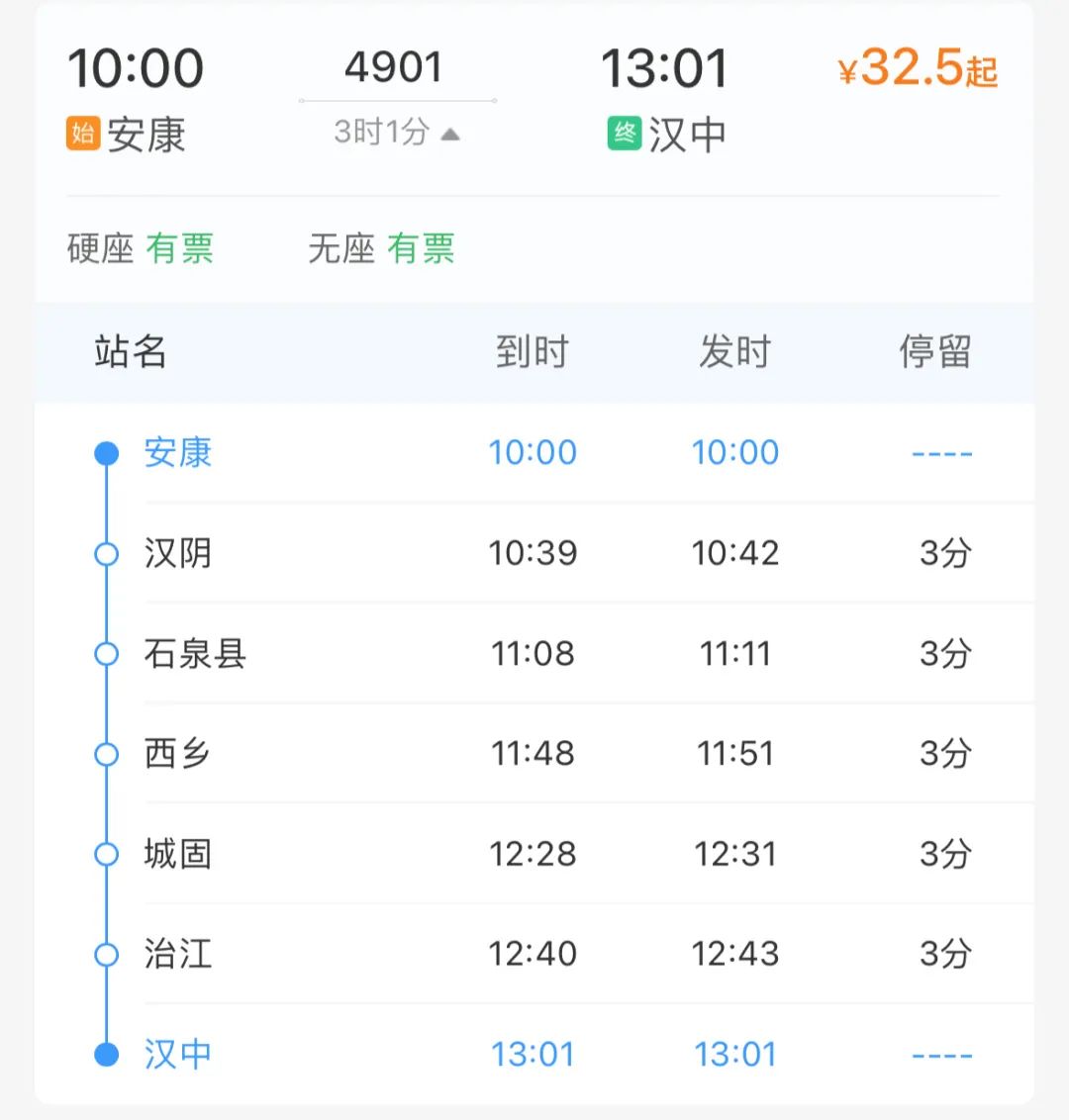 老鄉叫它“雙節棍”！這列經過漢中的火車可能是中國最短的