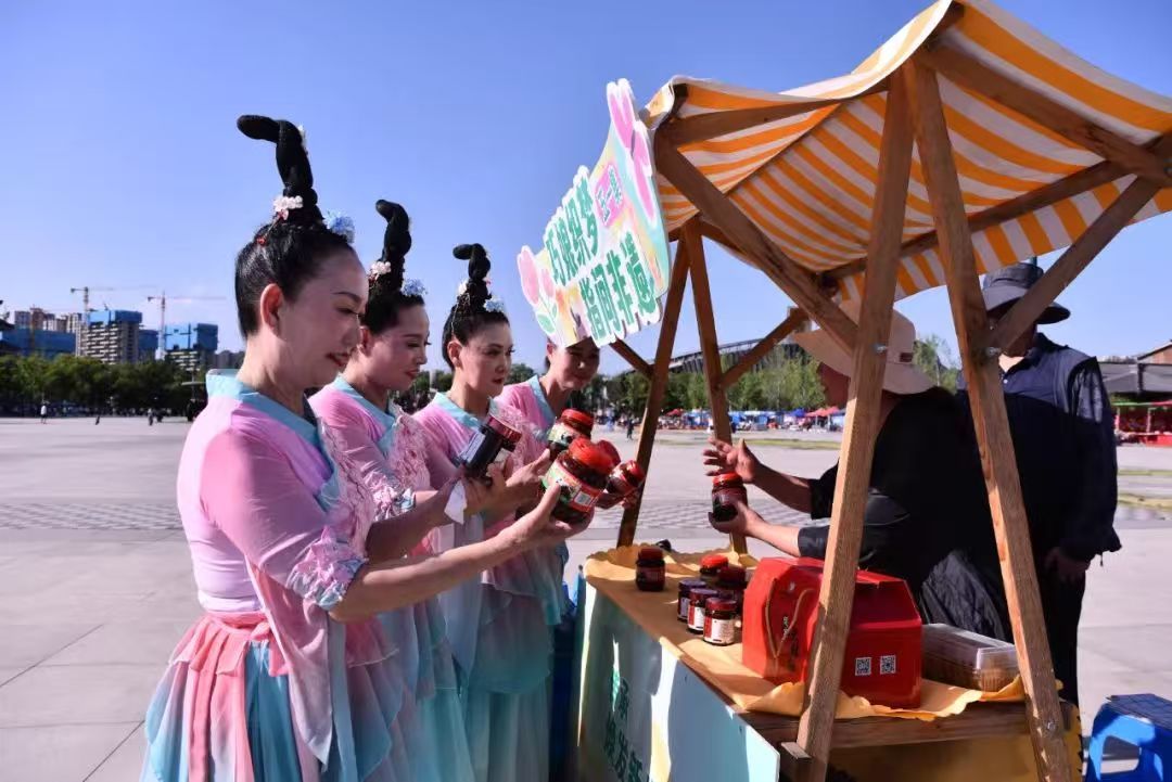 “花”點時間游漢臺，這個“五一”美不勝收