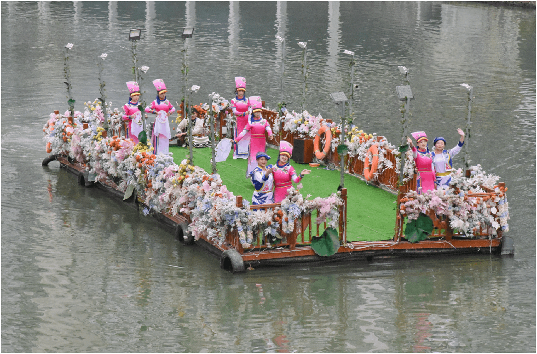 情定羌州 緣定今生 | 寧強水上集體婚禮演繹羌族浪漫