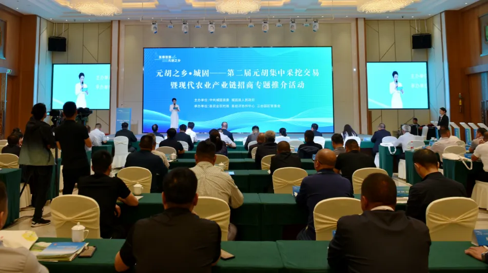 2025元胡之鄉?城固—第二屆元胡集中采挖交易暨現代農業產業鏈招商專題推介會召開